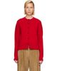 Róhe Róhe Red Classic Cardigan - 1