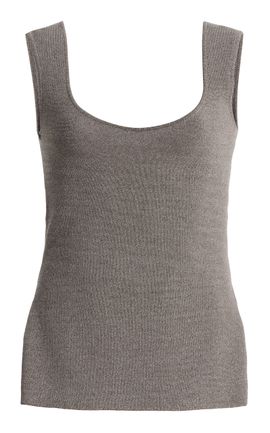 Róhe Róhe Ribbed Wool Tank Top