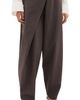 Róhe Róhe Sarong Knot Trousers Dark Brown - 1