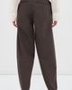 Róhe Róhe Sarong Knot Trousers Dark Brown - 4