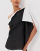Róhe Róhe Sculptural Double Layered Top Black - 2