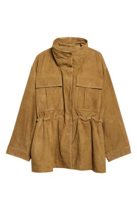Róhe Róhe Sculptural Suede Jacket