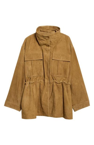 Róhe Róhe Sculptural Suede Jacket