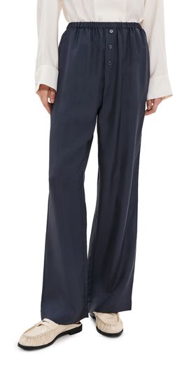 Róhe Róhe Silk Relaxed Trousers Night