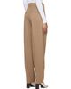Róhe Róhe Tan Daria Single Pleat Straight Leg Trousers - 3