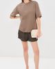 Róhe Róhe Taped Silk Shorts Earth - 5