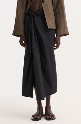 Róhe Róhe Textured Sarong Skirt