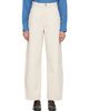 Róhe Róhe White Berber Barrel Leg Jeans - 1