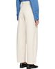 Róhe Róhe White Berber Barrel Leg Jeans - 3