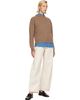 Róhe Róhe White Berber Barrel Leg Jeans - 4
