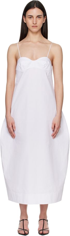 asymmetric hem ruched midi dress Leset Women's Lauren Ruched Asymmetrical Dress - Black main image 1