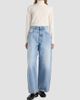 Róhe Women's Berber High-Waist Barrel-Leg Jeans - 2