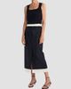 Róhe Women's Boxer Detail Virgin Wool-Mohair Midi Skirt - 2