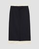 Róhe Women's Boxer Detail Virgin Wool-Mohair Midi Skirt - 7