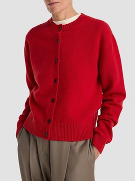 Róhe Women's Classic Stretch Wool Cardigan