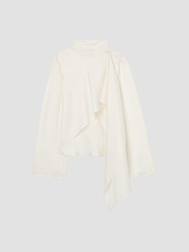 Róhe Women's Foulard Drape Silk Top