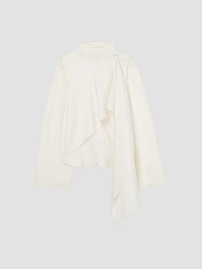 Róhe Women's Foulard Drape Silk Top