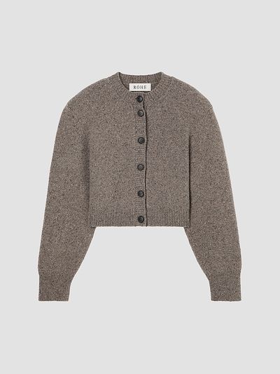 Róhe Women's Mouliné Wool Cardigan