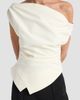 Róhe Women's One-Shoulder Drape Top - 4