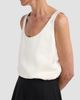 Róhe Women's Satin Scoopneck Sleeveless Top - 5