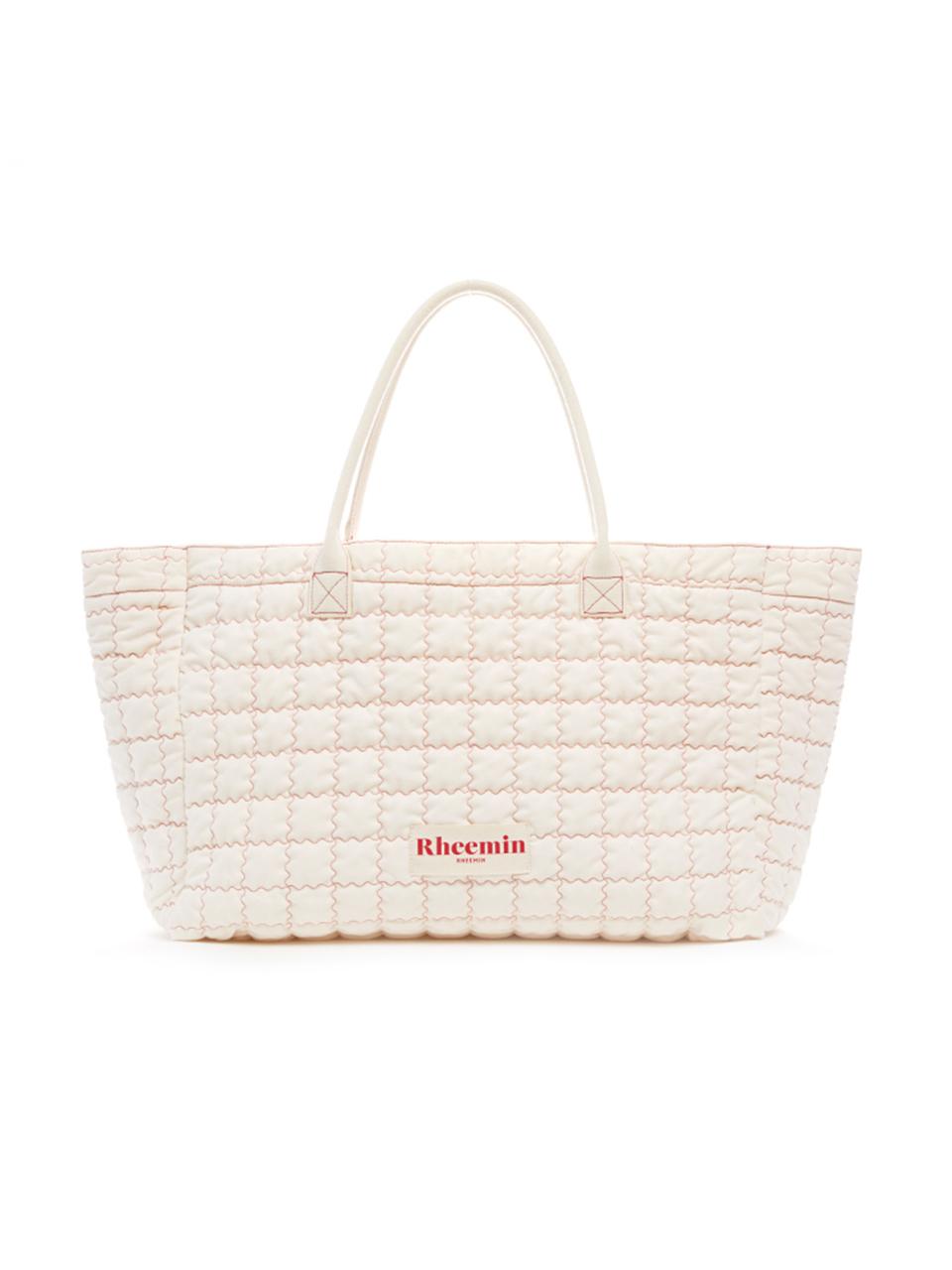 RHEEMIN canvas STITCH BIG SHOPPER Bag