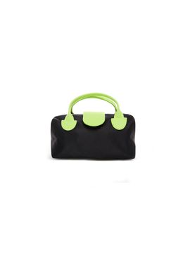 RHEEMIN DUBU BAG mini - BLACK & NEON Green