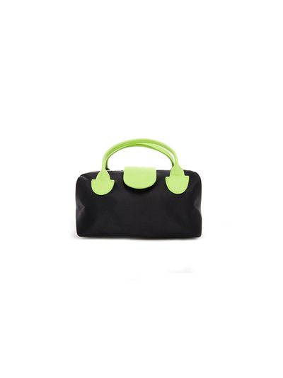 RHEEMIN DUBU BAG mini - BLACK & NEON Green