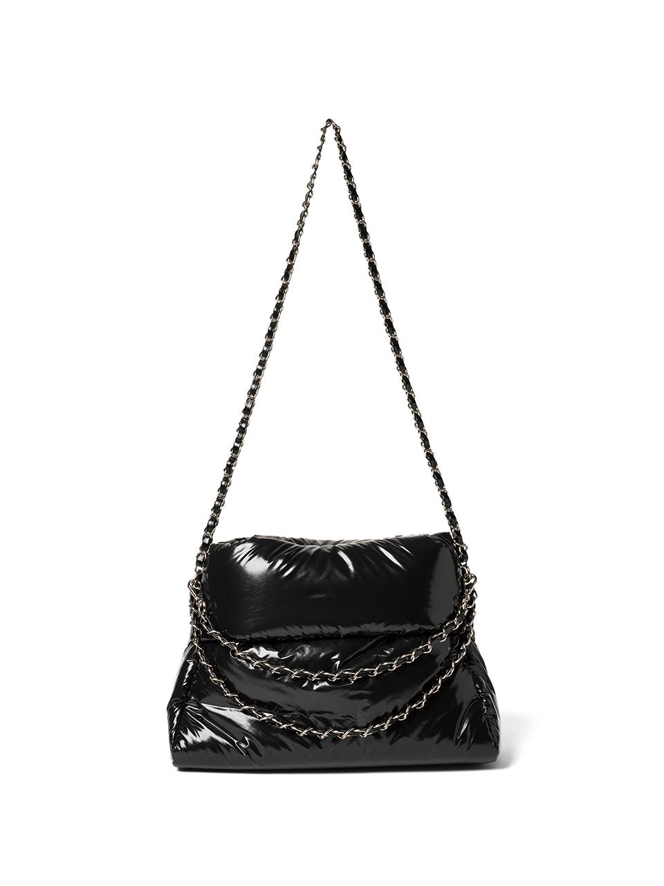 RHEEMIN muffy glass chain - BLACK