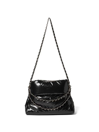 RHEEMIN muffy glass chain - BLACK