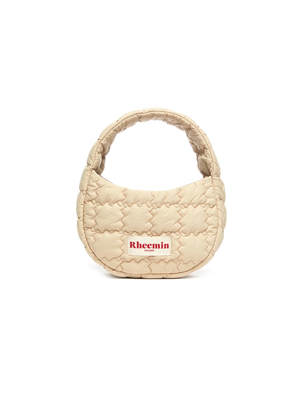RHEEMIN ROUND MINI Bag - BEIGE