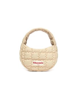RHEEMIN ROUND MINI Bag - BEIGE
