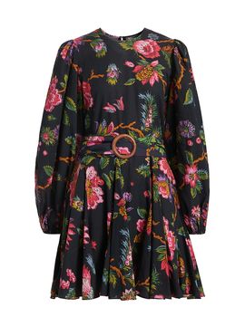 Rhode Women's Ink Fleur Grande Jenny Dress