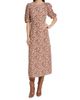Rhode Women's Wanda Floral Short-Sleeve Midi-Dress - 3