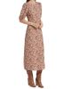 Rhode Women's Wanda Floral Short-Sleeve Midi-Dress - 4
