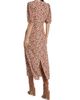 Rhode Women's Wanda Floral Short-Sleeve Midi-Dress - 5