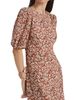 Rhode Women's Wanda Floral Short-Sleeve Midi-Dress - 6
