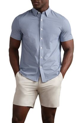 Rhone Rhone Commuter Micro Check Button-Up Shirt