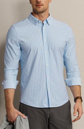 Rhone Rhone Commuter Pro Slim Fit Button-Up Shirt