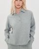 Rhone Rhone Dreamglow Polo Sweatshirt Heather Gray - 2