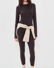 Rhone Rhone Featherweight Rib Long Sleeve Tee Dark Espresso - 6