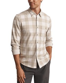 Rhone Rhone Hardy Flannel Moisture Wicking Pocket Shirt