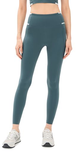 Rhone Rhone Instinct Contrast Leggings Blue Granite