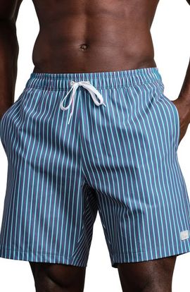 Rhone Rhone R & R Striped Swim Trunks