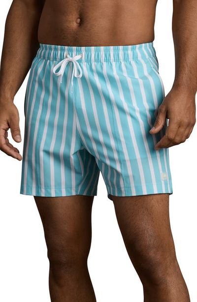 Rhone Rhone R and R Wide Stripe Swim Trunks