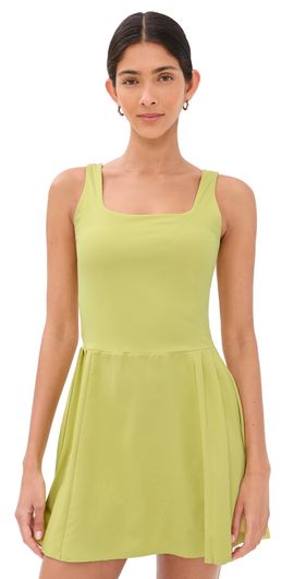 Rhone Rhone Rally Dress Citron Green