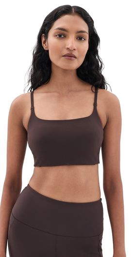 Rhone Rhone REVIVE CAMI SPORT BRA Dark Espresso