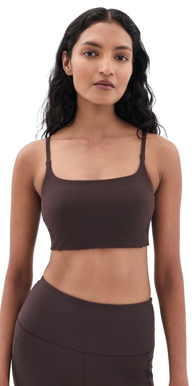 Rhone Rhone REVIVE CAMI SPORT BRA Dark Espresso