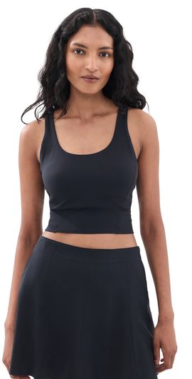 Rhone Rhone Revive Scoop Longline Bra Pure Black
