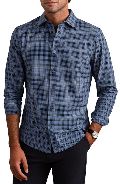 Rhone Rhone State of Mind Slim Fit Plaid Performance Shirt