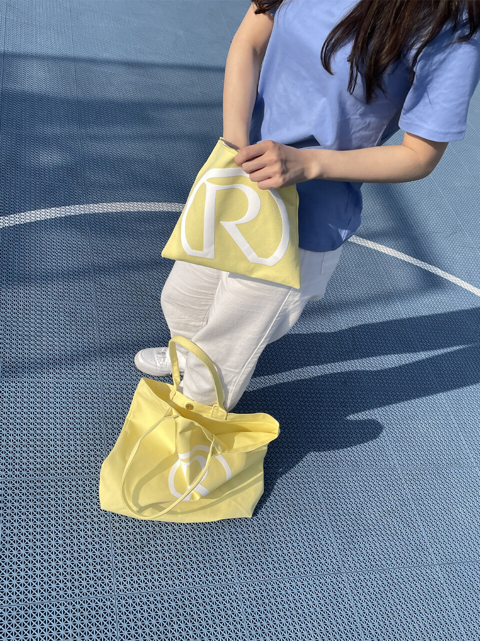 RHOS Biggy Bag_Pouch/ Light Yellow